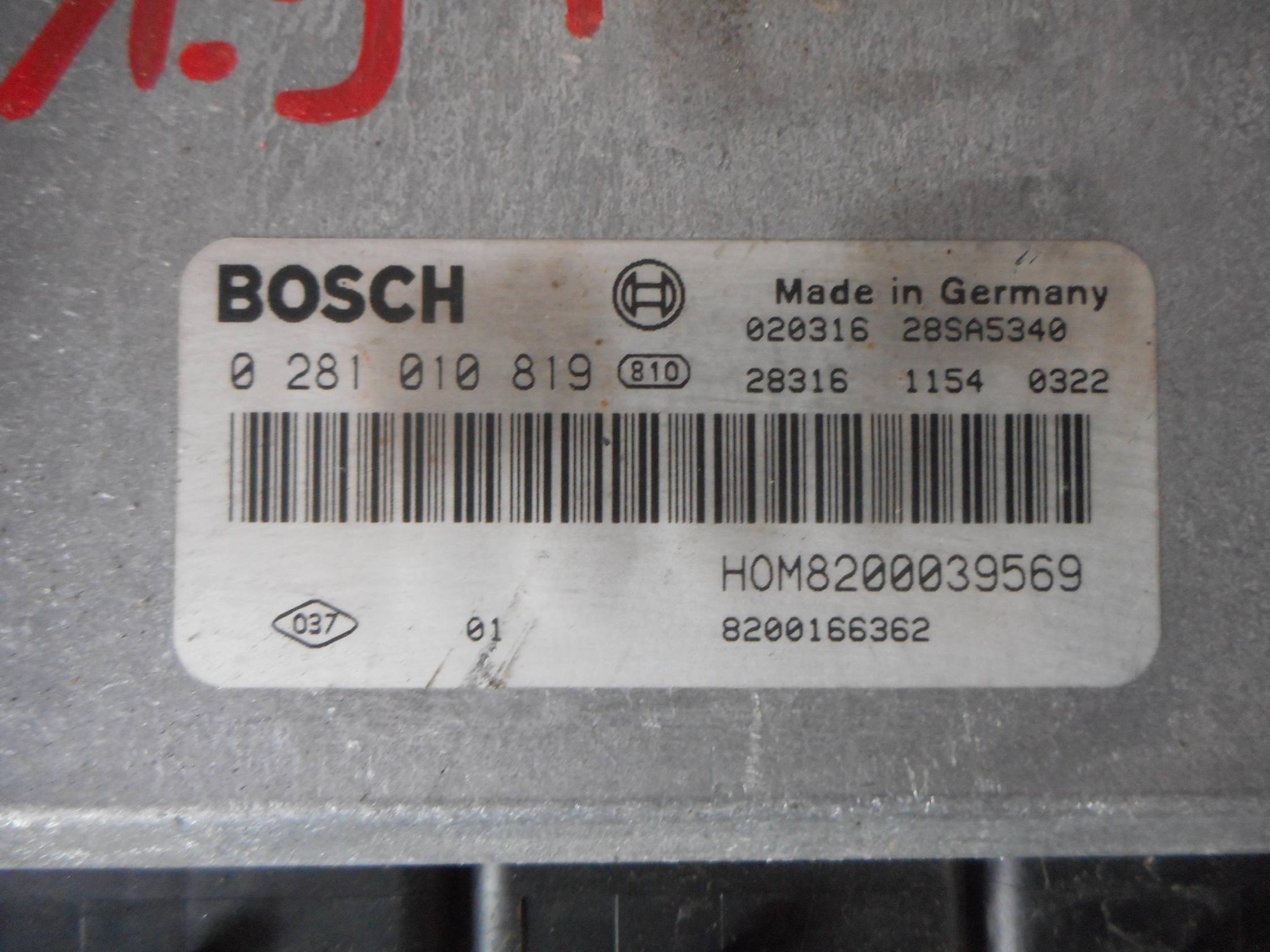 Centralina iniezione